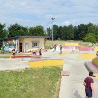Panoramique du skatepark de St-Sulpice